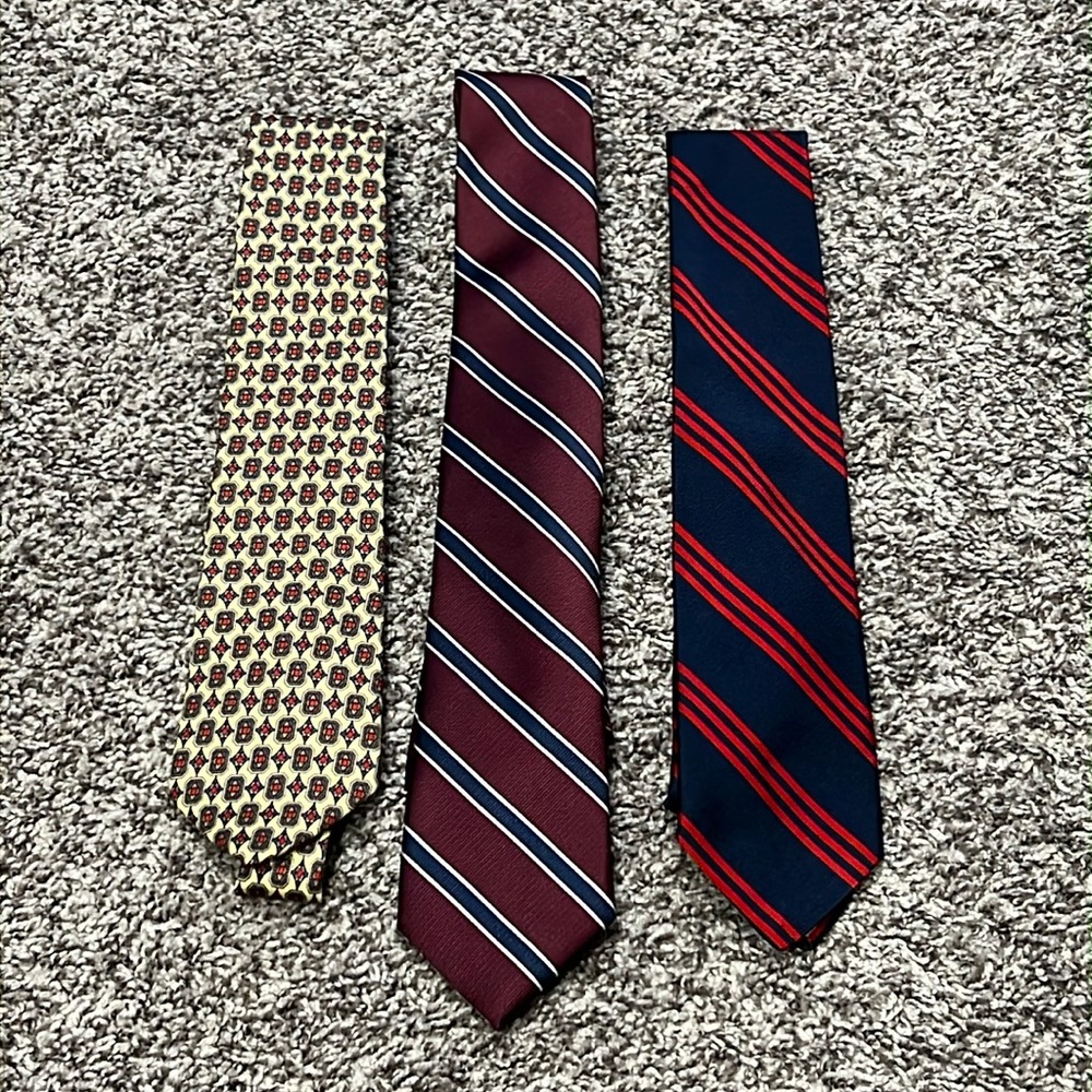 Men’s Neckties Bundle of 3